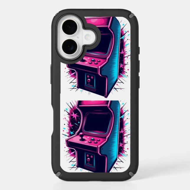Retro Arcade Vibes / Arcade Nostalgia Speck iPhone Case (Front)