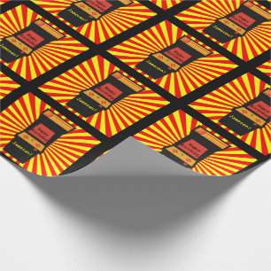 Retro Arcade Video Game Personalized Birthday Wrapping Paper