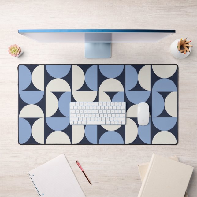 Retro Arch Desk Mat | Modern Office Setup (Office 1)
