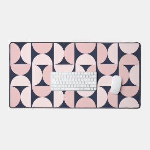 Retro Arch Desk Mat Modern Office Setup