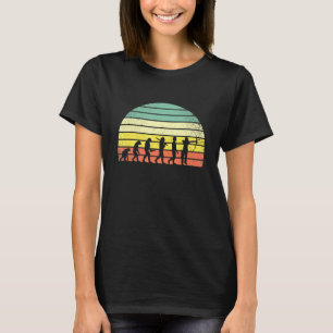 Retro Archery Evolution For Archers Bowmen T-Shirt