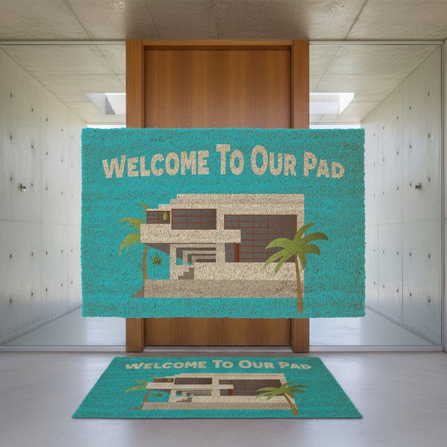Retro Architecture Fiber Doormat (Creator Uploaded)