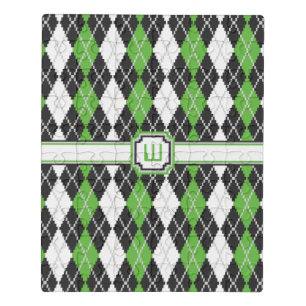 Retro Argyle Acrylic Puzzle