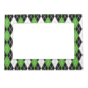 Retro Argyle Magnetic Frame