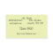 Retro Argyle Mid Century Modern Business Card