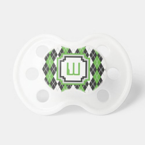 Retro Argyle Pacifier