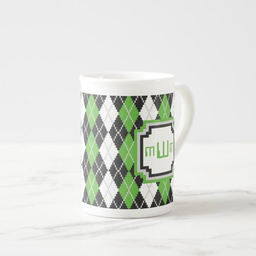 Retro Argyle Specialty Mug