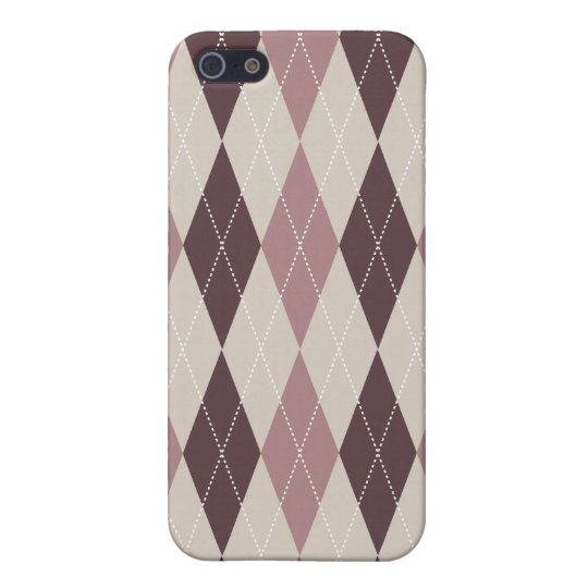Retro Argyle Trendy Multi iPhone SE/5/5s Case