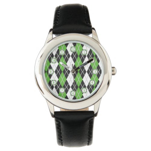 Retro Argyle Watch