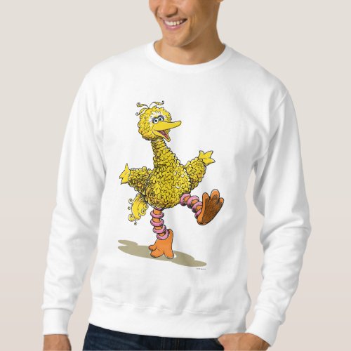 Retro Art Big Bird Sweatshirt