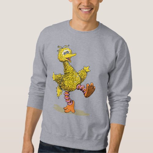 Retro Art Big Bird Sweatshirt
