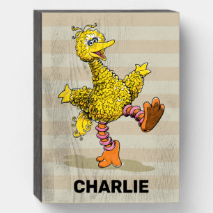 Retro Art Big Bird Wooden Box Sign