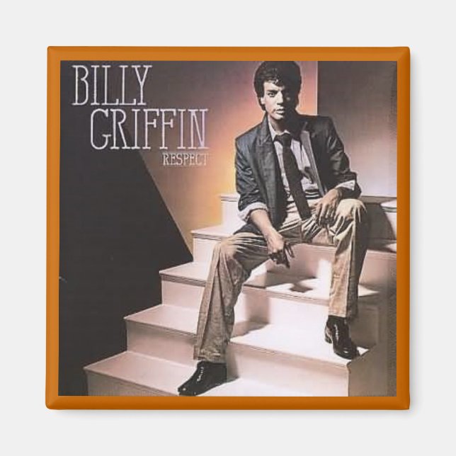 "Retro Art" Billy Griffin-Respect LP Magnet (Front)
