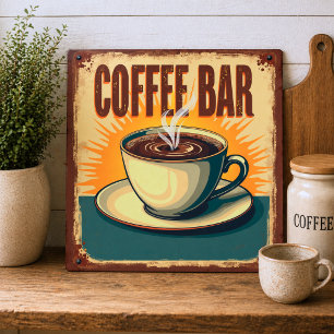 Retro Art Deco Coffee Bar
