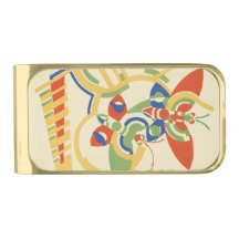 Retro Art Deco Geometric Floral Poster Art