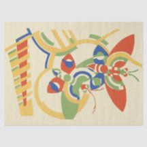 Retro Art Deco Geometric Floral Poster Art