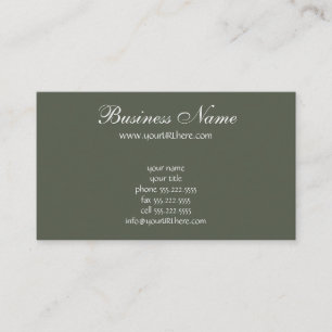 Retro Art Deco Jazz Brown Autumn Curve Pattern Business Card