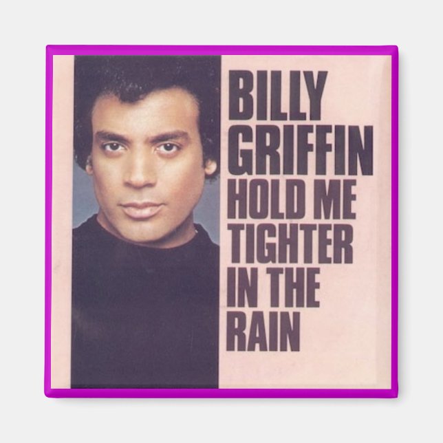 "Retro-Art" Hold Me Tighter In The Rain Magnet (Front)