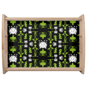 Retro Art Nouveau Home Decor Prints Serving Tray