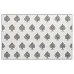 Retro Artistic Poker Ace Of Spades Fabric