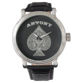 Ace of Spades Vintage Black watch | Zazzle display picture 3