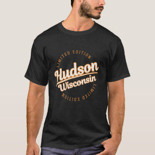 Retro Athletic Hudson WI Apparel T-Shirt