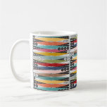 Retro Atomic Age Backgammon  Coffee Mug