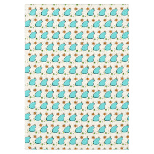 Retro Atomic Boomerang and Starbursts Tablecloth
