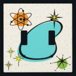 Retro Atomic Boomerang Light Switch Cover<br><div class="desc">This Retro Atomic Boomerang and Starbursts pattern light swtich cover is the epitome of mid-century modern. With its large turquoise boomerang surrounded by kitschy starbursts and orange and green circles for some extra whimsy, this vintage inspired pattern is mod enough to be stylish and retro enough to be classic. Be...</div>