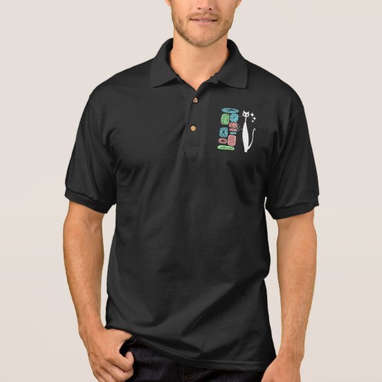 retro golf polo