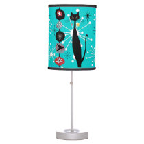 Retro Atomic Era Mid Century Modern Cool Cat Kabob Table Lamp Retro Atomic Era Mid Century Modern Cool Cat Kabob Table Lamp