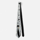 Retro Atomic Era Mid Century Modern MCM Cool Cat Neck Tie Retro Atomic Era Mid Century Modern MCM Cool Cat Neck Tie