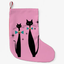 Retro Atomic Era Mid Century Modern MCM Cool Cat