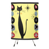 Retro Atomic Era Mid Century Modern MCM Cool Cat Tripod Lamp (Left)