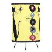 Retro Atomic Era Mid Century Modern MCM Cool Cat Tripod Lamp (Back)