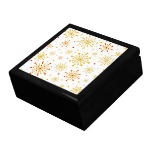 Retro Atomic Mid-Century Modern Keepsake Box