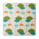 Retro Atomic Mobile Pattern Ceramic Tile | Zazzle