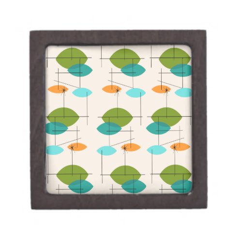 Retro Atomic Mobile Pattern Gift Box