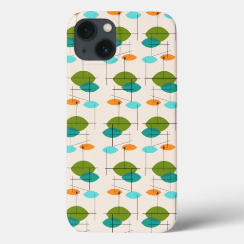 Retro Atomic Mobile Pattern iPhone 66S Case