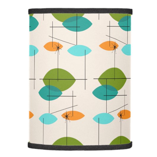Retro Atomic Mobile Pattern Lamp Shade (Right)