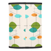Retro Atomic Mobile Pattern Lamp Shade (Back)