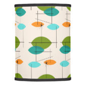 Retro Atomic Mobile Pattern Lamp Shade (Front)