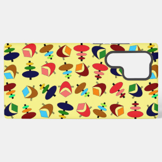 Retro Atomic Shapes Samsung Galaxy S22 Ultra Case