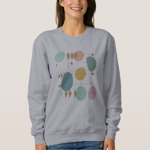 Retro Atomic Space Age Mid Century Modern  Sweatshirt