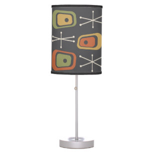 Retro Atomic Space Age Multicolored Table Lamp