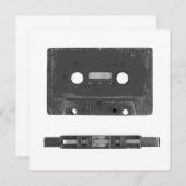 Retro audio cassette (Front/Back)