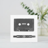 Retro audio cassette (Standing Front)