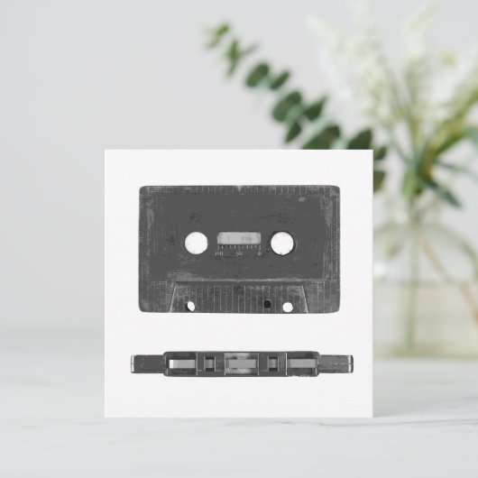 Retro audio cassette  (Standing Front)