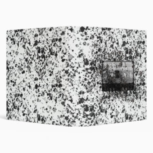 Retro Audio Cassette 3 Ring Binder