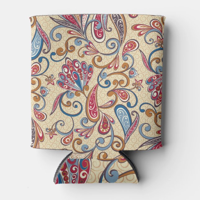 Retro Audio Cassette: 90s Wallpaper Can Cooler (Front)